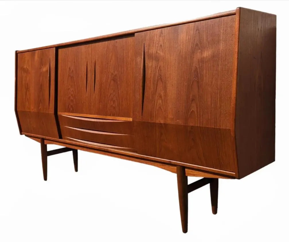 Mid Century Danish Modern Teak Cocktail Cabinet