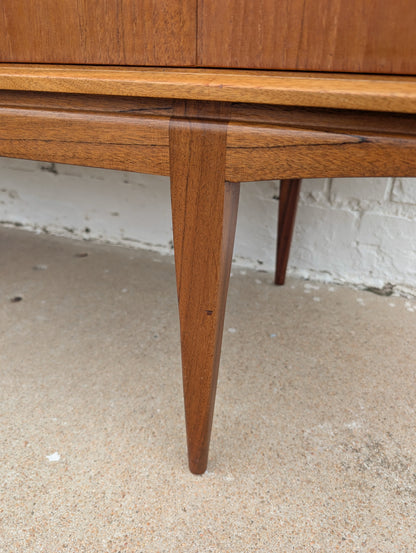 Mid Century English Modern Teak Dresser