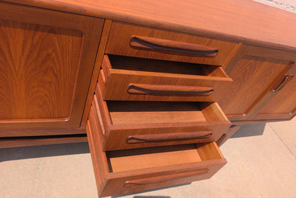Mid Century Modern G Plan Fresco Teak Credenza